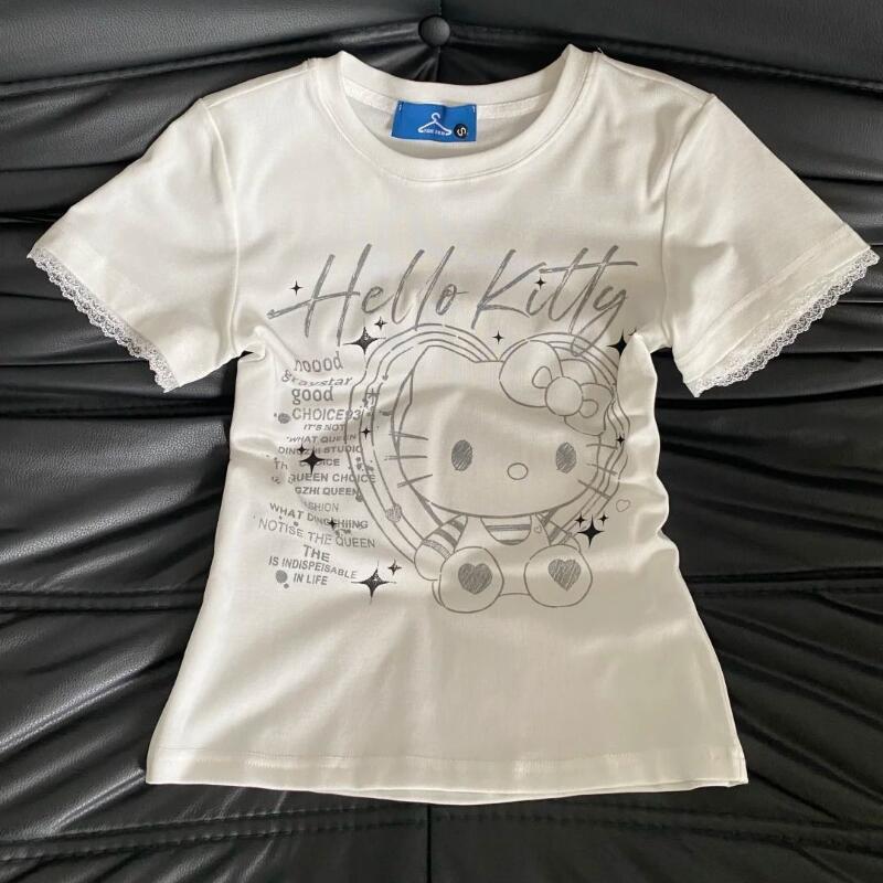 Street Fashion Jersey - Zomer Dames Nieuwe Zoete Cool Retro