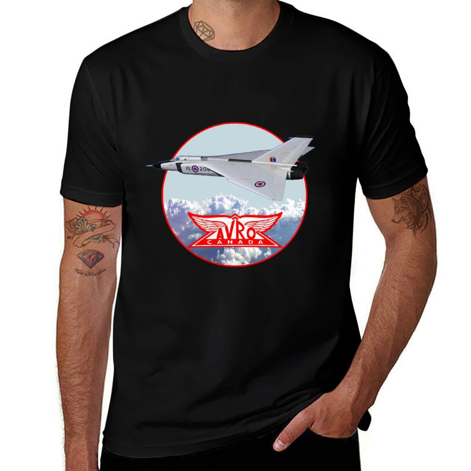 Street Fashion Canada - Avro Arrow Avro Canada T-Shirt Street