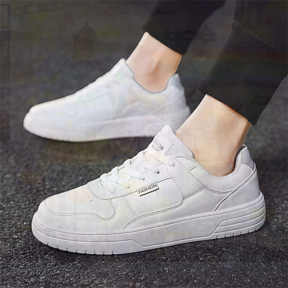 Street Fashion Vietnam - Met stropdassen PU-leren schoenen 41 Tennismaat