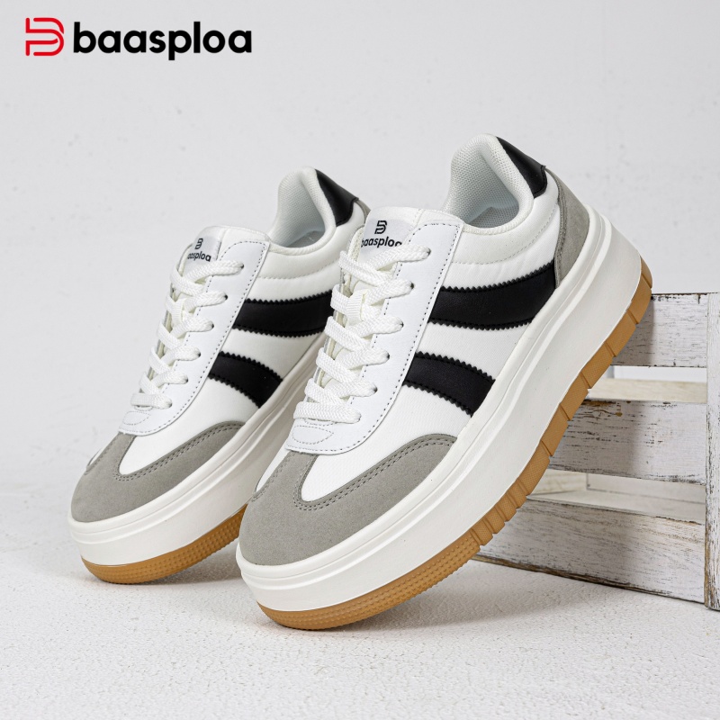 Street Fashion Walk - Baasploa Dames Platform Sneakers Dikke dikke