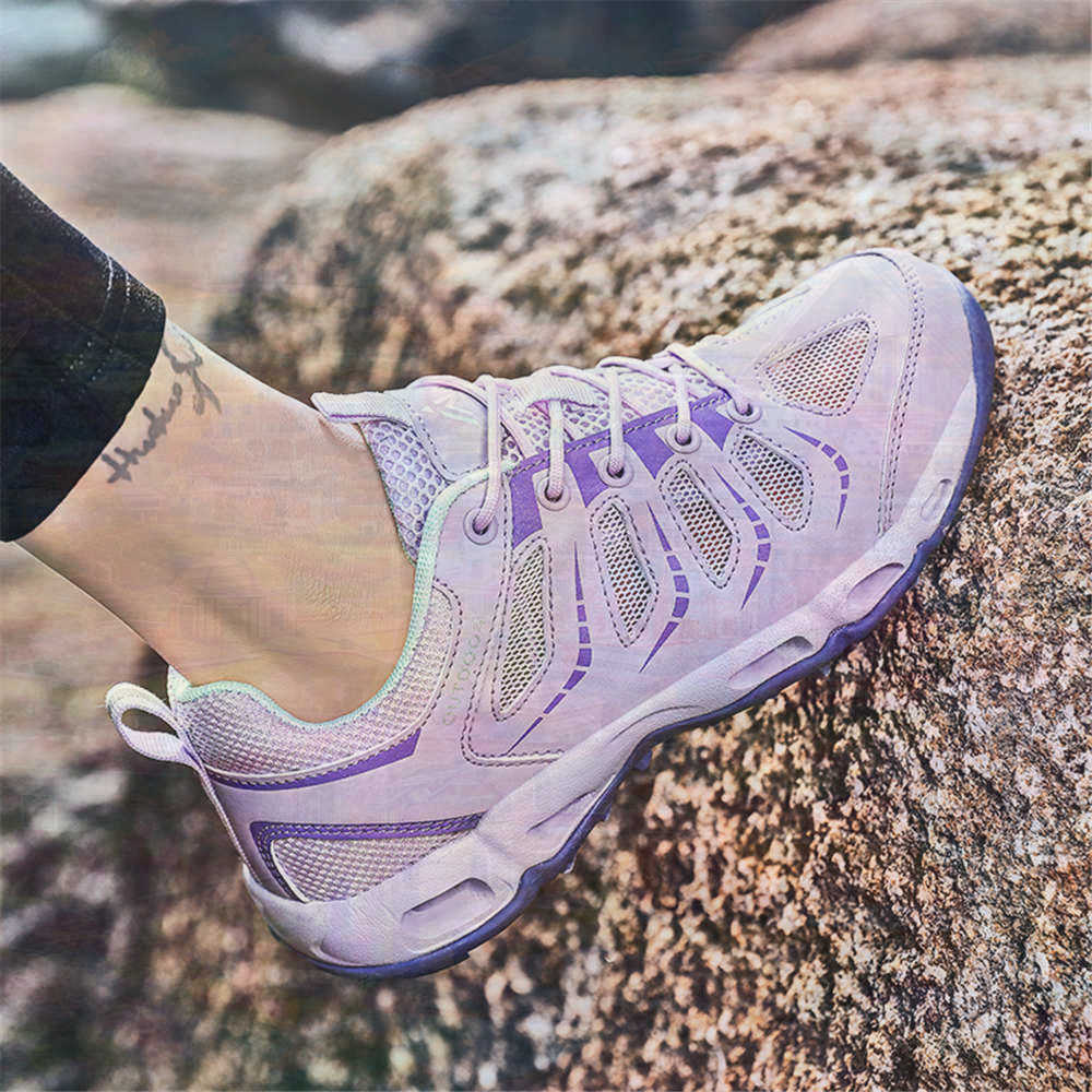 Street Fashion Vietnam - Sumer Ronde Tip Zilveren Sneakers Tennisschoenen