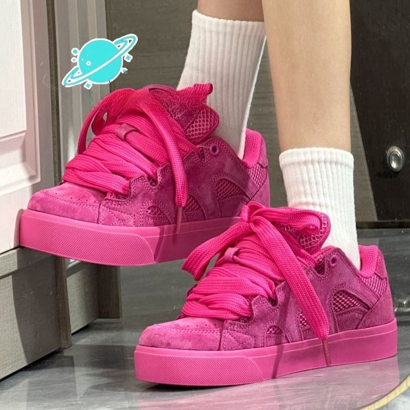 Street Fashion Designer - Nieuwe dames chunky sneakers trend street