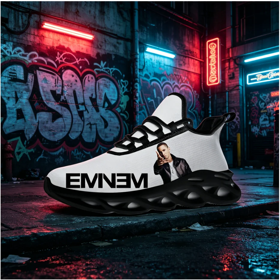 Street Fashion Walk - Eminem Custom Blade Casual Schoenen Hip