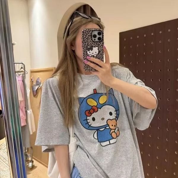 Street Fashion Designer - T-shirt met korte mouwen en Hello