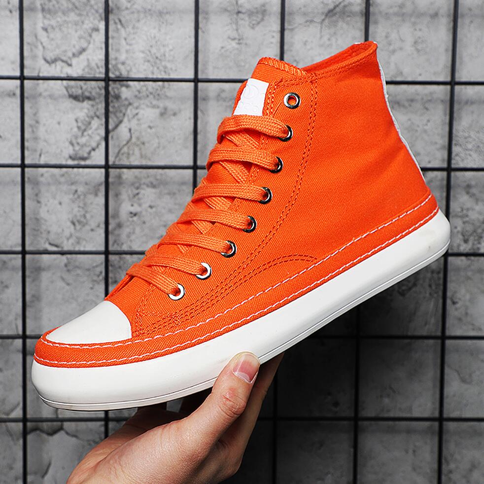 Street Fashion Brand - Hoge canvas schoenen voor heren, casual