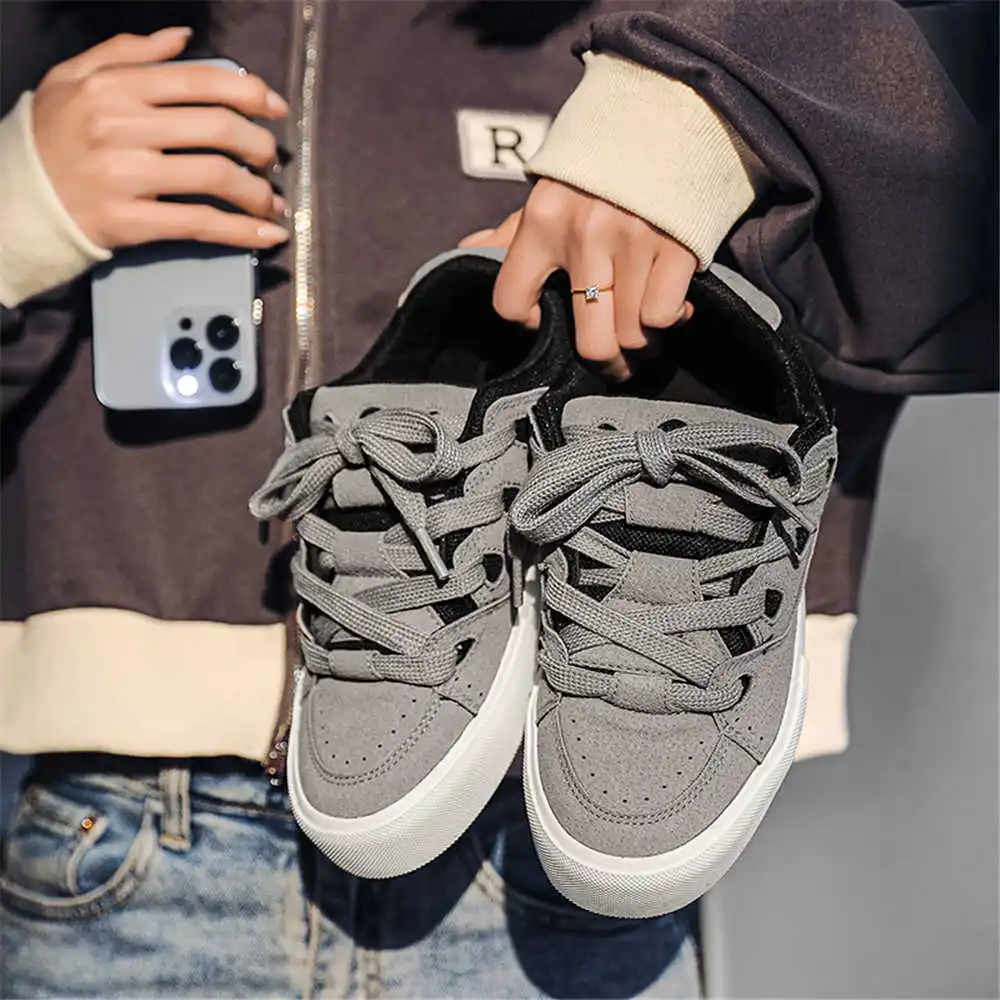 Street Fashion Vietnam - Met vetersluiting Hiphop Schoolschoenen voor dames
