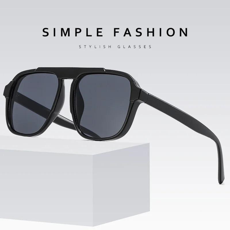 Nieuwe oversized zonnebril met - Street Fashion Glasses recensie en prijs