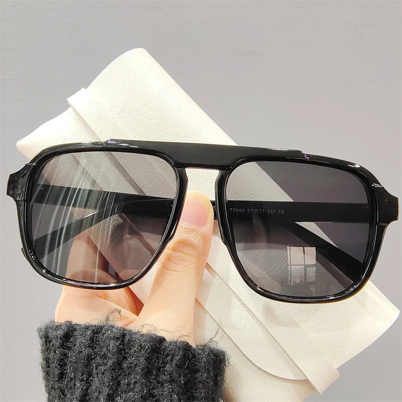 Nieuwe oversized zonnebril met - Street Fashion Glasses recensie en prijs