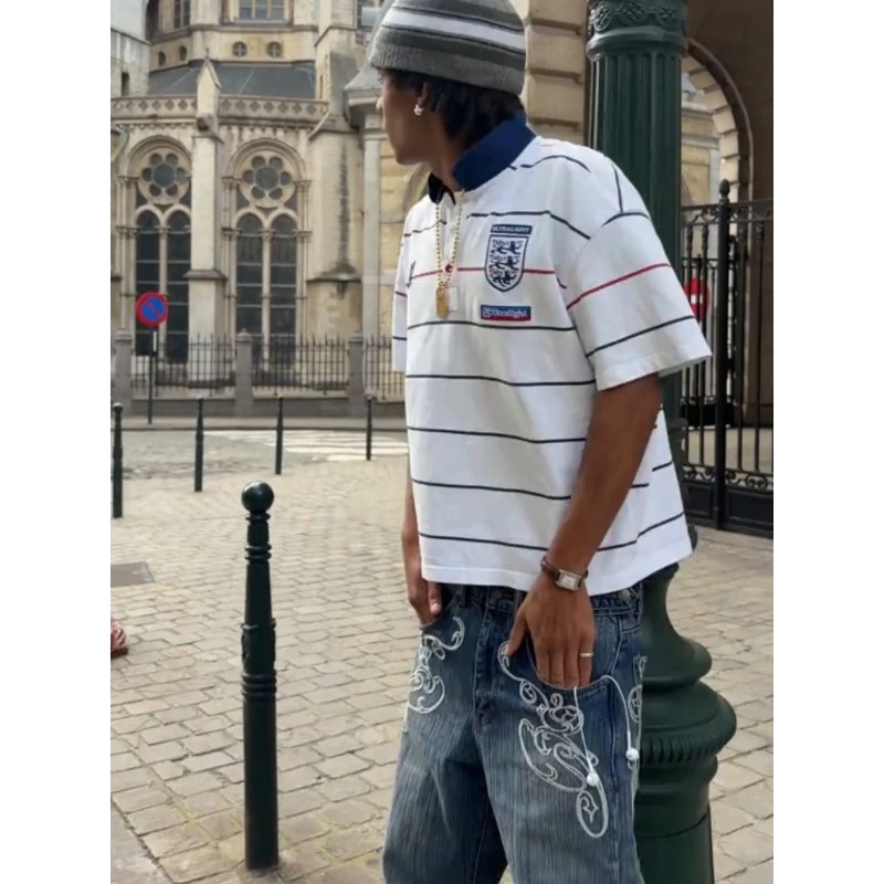 Retro Y2K 2-delige set streets - Street Fashion Jersey recensie en prijs