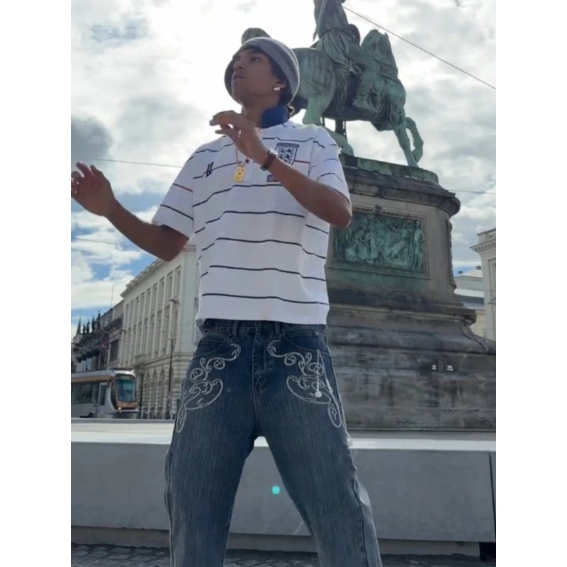 Retro Y2K 2-delige set streets - Street Fashion Jersey recensie en prijs