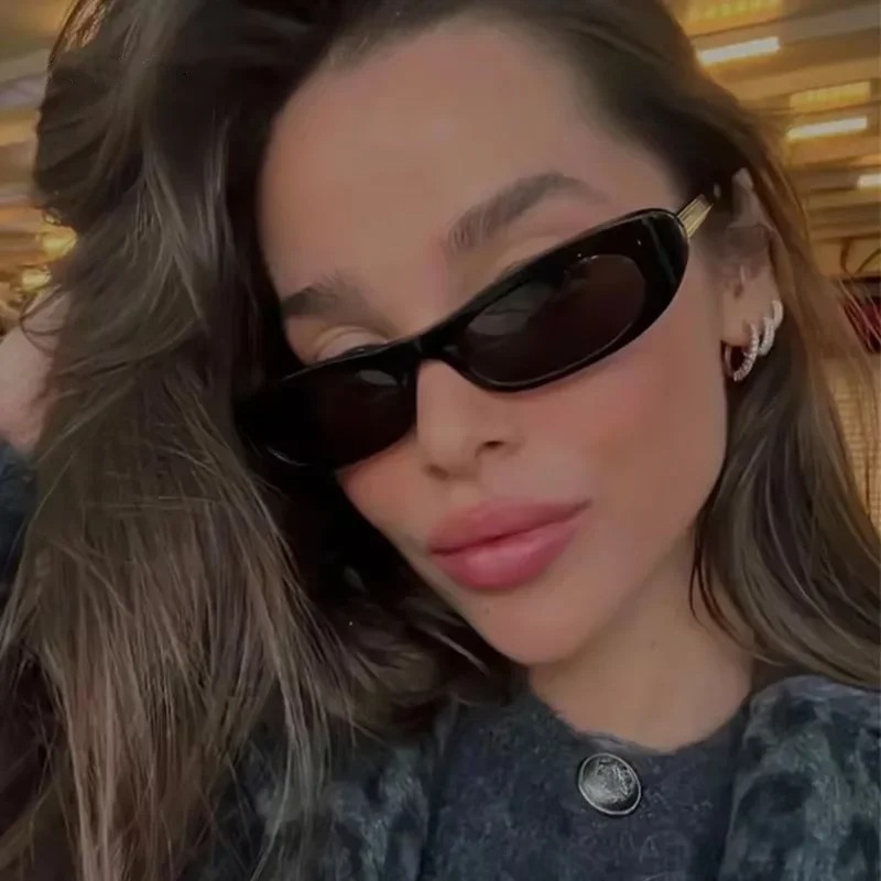 Nieuwe retro ovale zonnebril m - Street Fashion Glasses recensie en prijs
