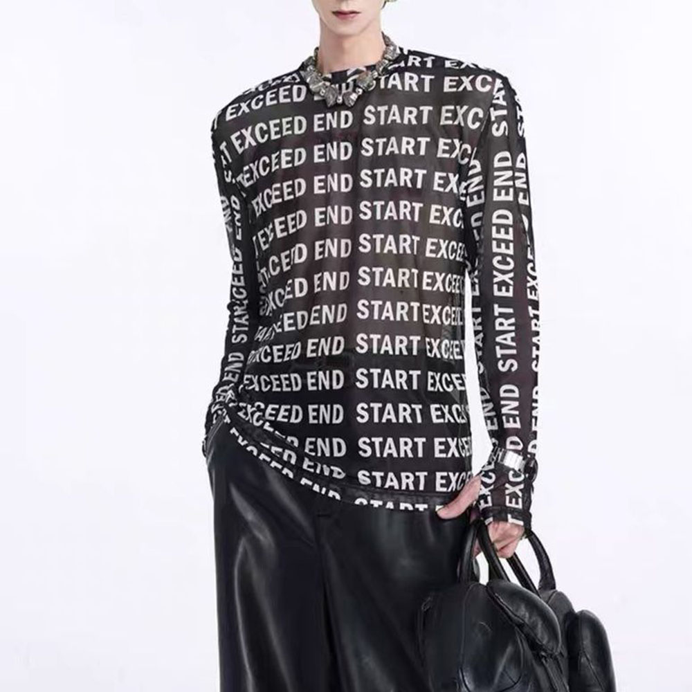 Heren Tops Mode Brief Print Me - Street Fashion For Boy recensie en prijs