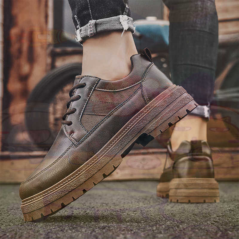 Donker natuurlijk leer Mode-sn - Street Fashion Vietnam recensie en prijs