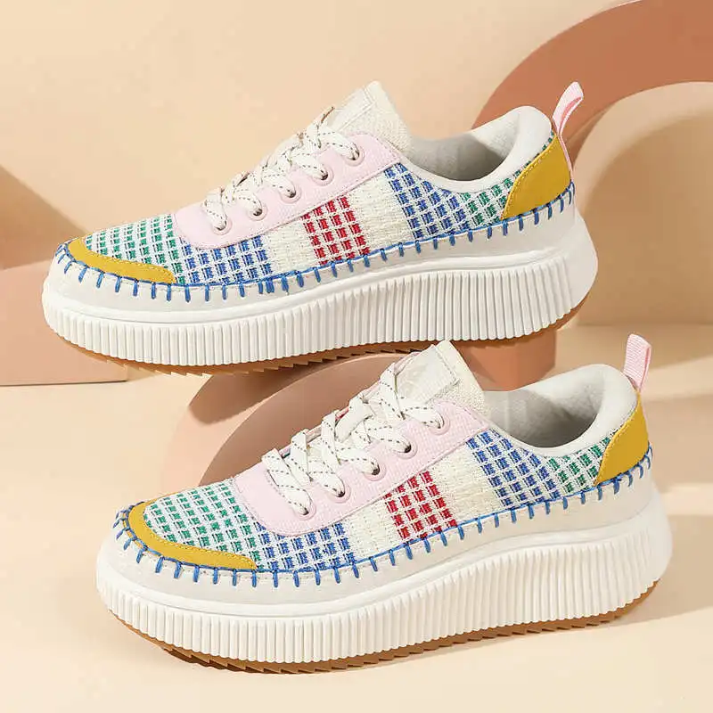 Bruine schoenen Dames Flats He - Street Fashion Vietnam recensie en prijs