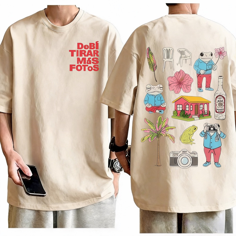 Rapper Slechte Bunny T-shirt D - Foto Street Fashion recensie en prijs