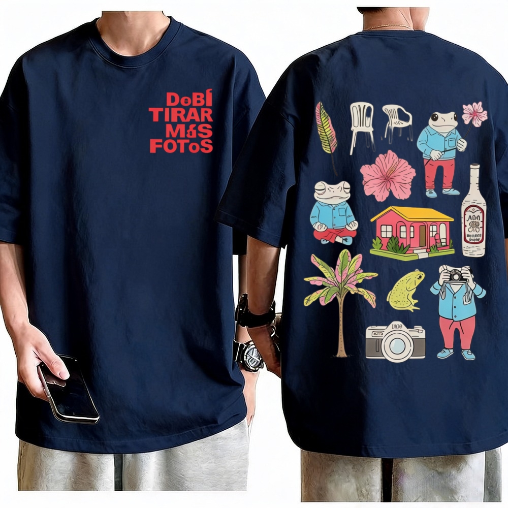 Rapper Slechte Bunny T-shirt D - Foto Street Fashion recensie en prijs