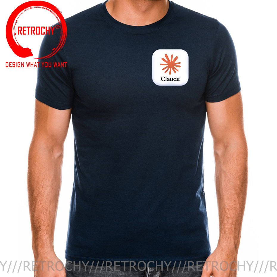 Claude AI Logo T-shirt Grappig - Street Fashion Brand Logo recensie en prijs