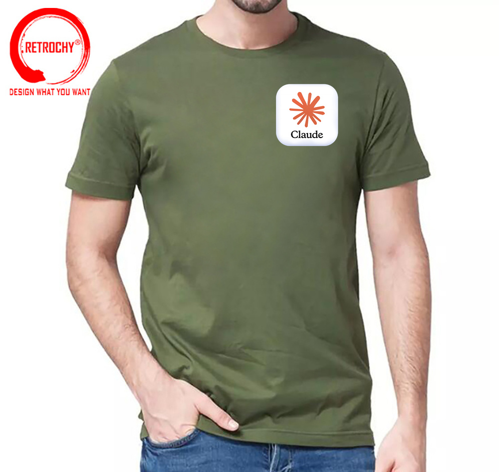 Claude AI Logo T-shirt Grappig - Street Fashion Brand Logo recensie en prijs
