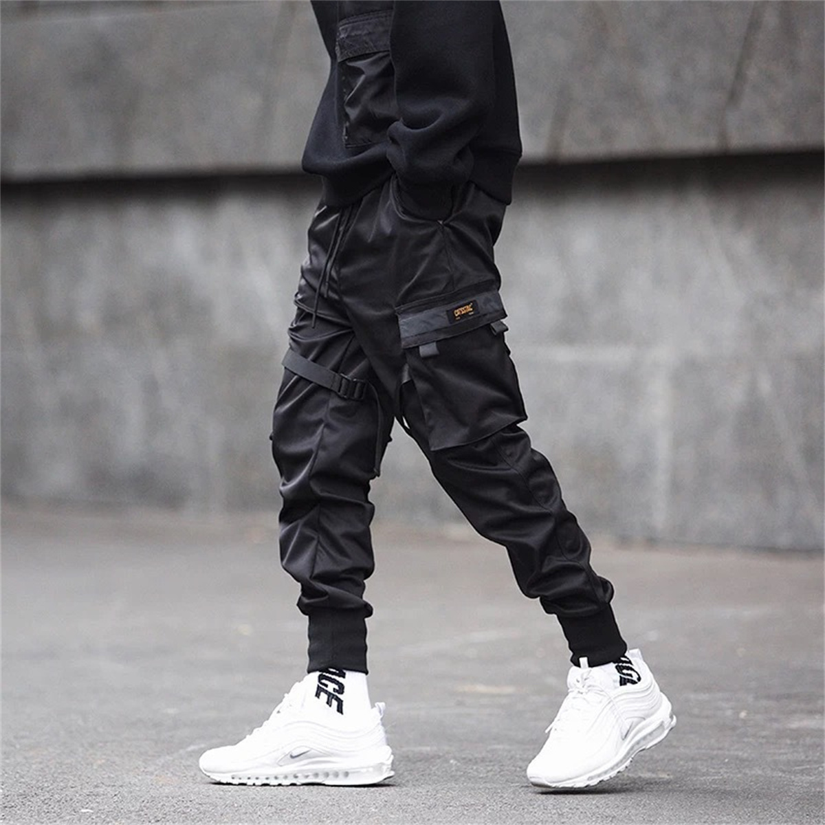 Zwarte Hiphop Cargo Broek Zome - Street Fashion Brand recensie en prijs