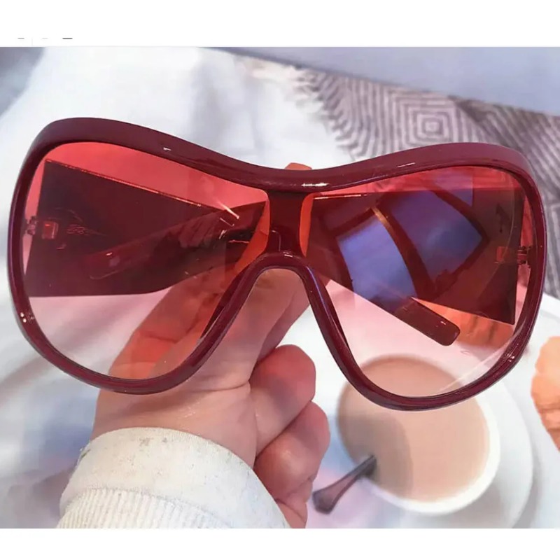 One Piece Oversized Y2K-zonneb - Street Fashion Glasses recensie en prijs