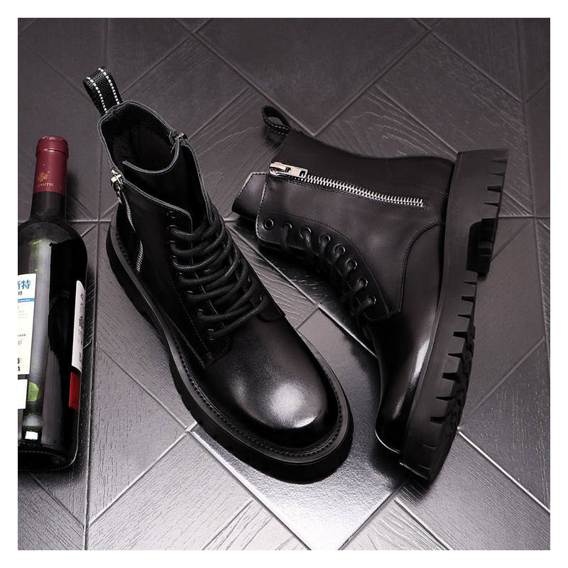 Heren Luxe Mode Echt Lederen L - Street Fashion Designer recensie en prijs