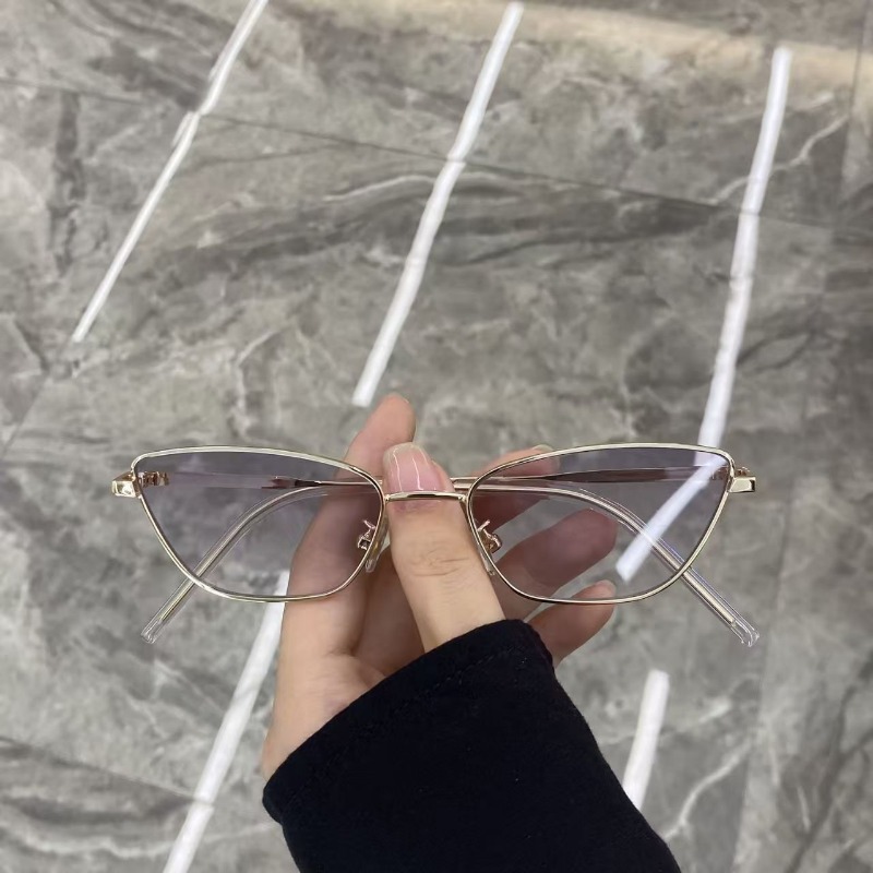 Modieuze ruitvormige metalen z - Street Fashion Glasses recensie en prijs