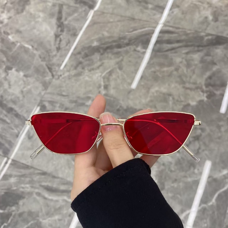 Modieuze ruitvormige metalen z - Street Fashion Glasses recensie en prijs