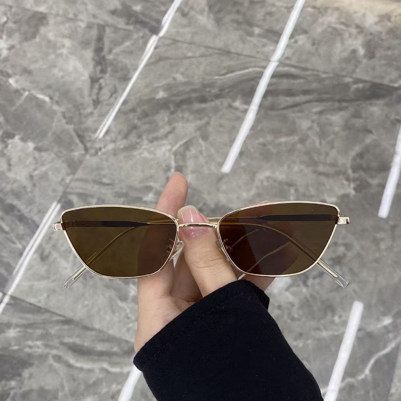 Modieuze ruitvormige metalen z - Street Fashion Glasses recensie en prijs