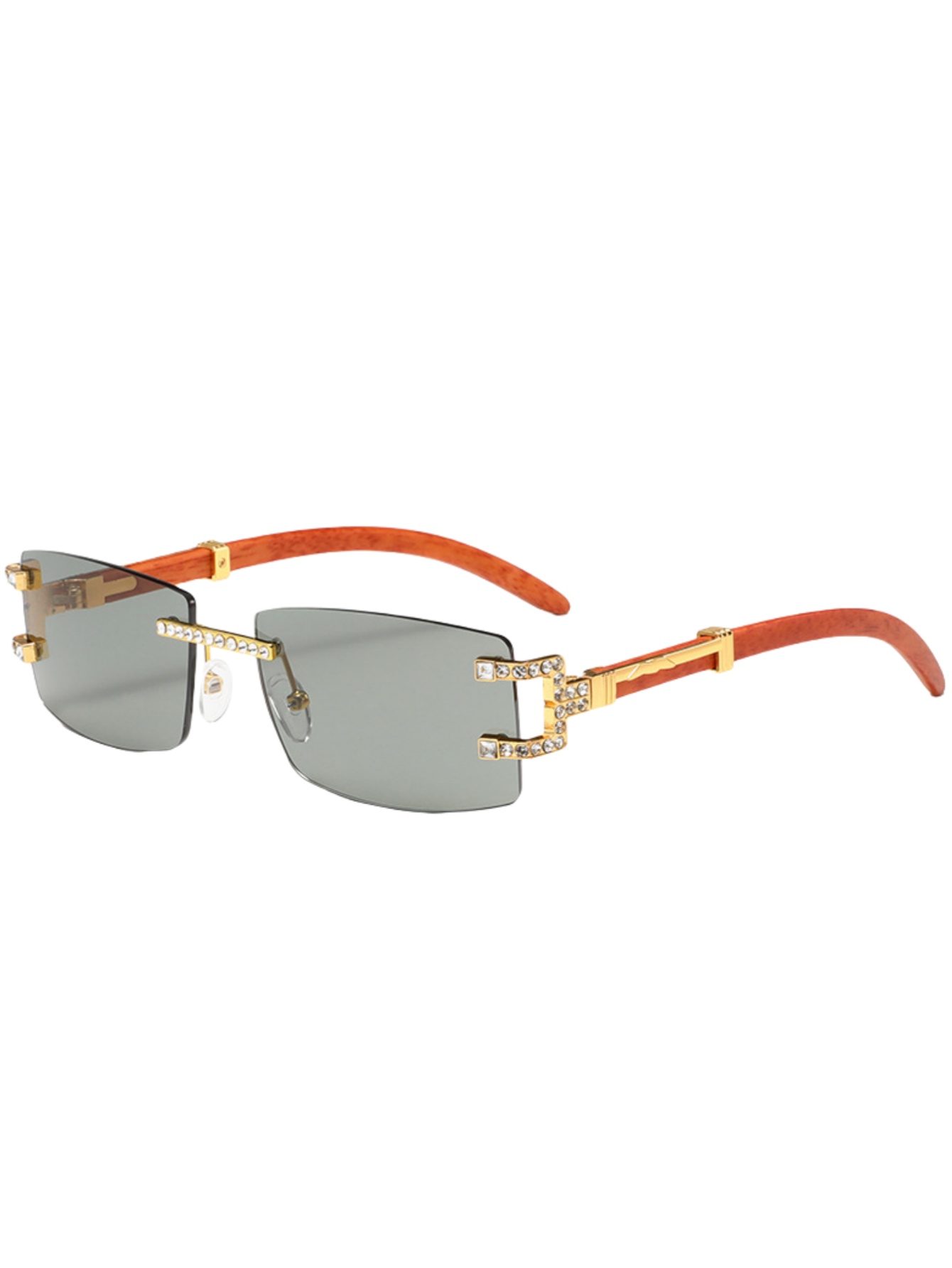 Retro mode-zonnebril met houte - Street Fashion Glasses recensie en prijs