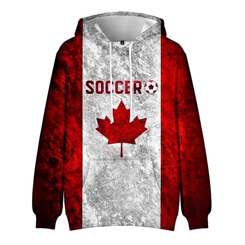 Canada Hoodie Maple Leaf 3d Ge - Street Fashion Canada recensie en prijs