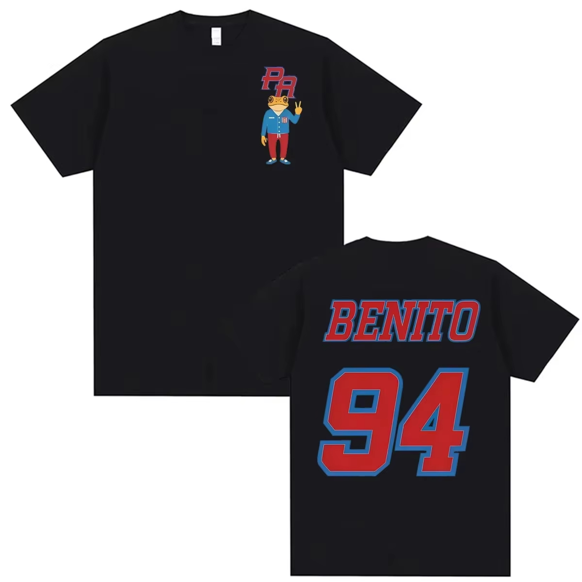 Rapper Bad Bunny T-shirt Debi  - Foto Street Fashion recensie en prijs