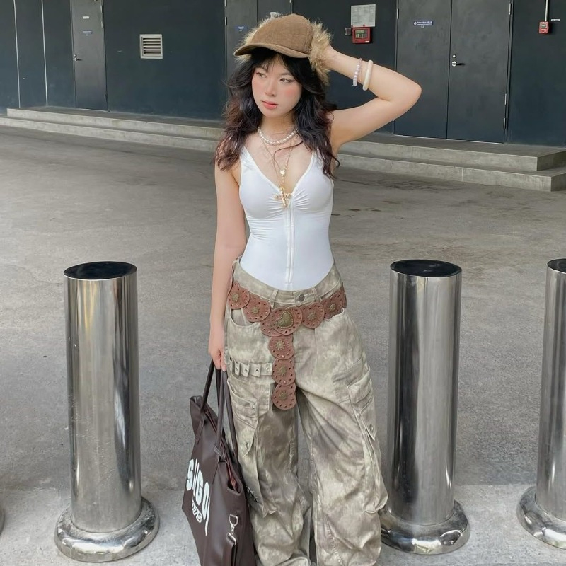 Ezgaga Body Vrouwen Sexy V-hal - Street Fashion Harajuku recensie en prijs