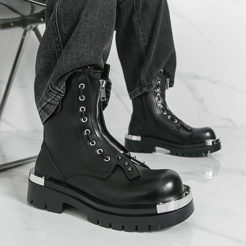 Herenlaarzen met dikke zolen D - Street Fashion Walk recensie en prijs