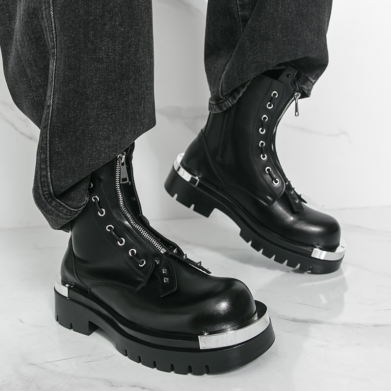 Herenlaarzen met dikke zolen D - Street Fashion Walk recensie en prijs
