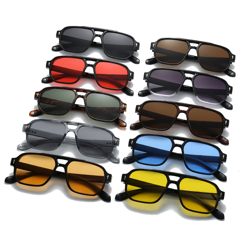 Vintage Dubbele Bruggen Mannen - Street Fashion Glasses recensie en prijs