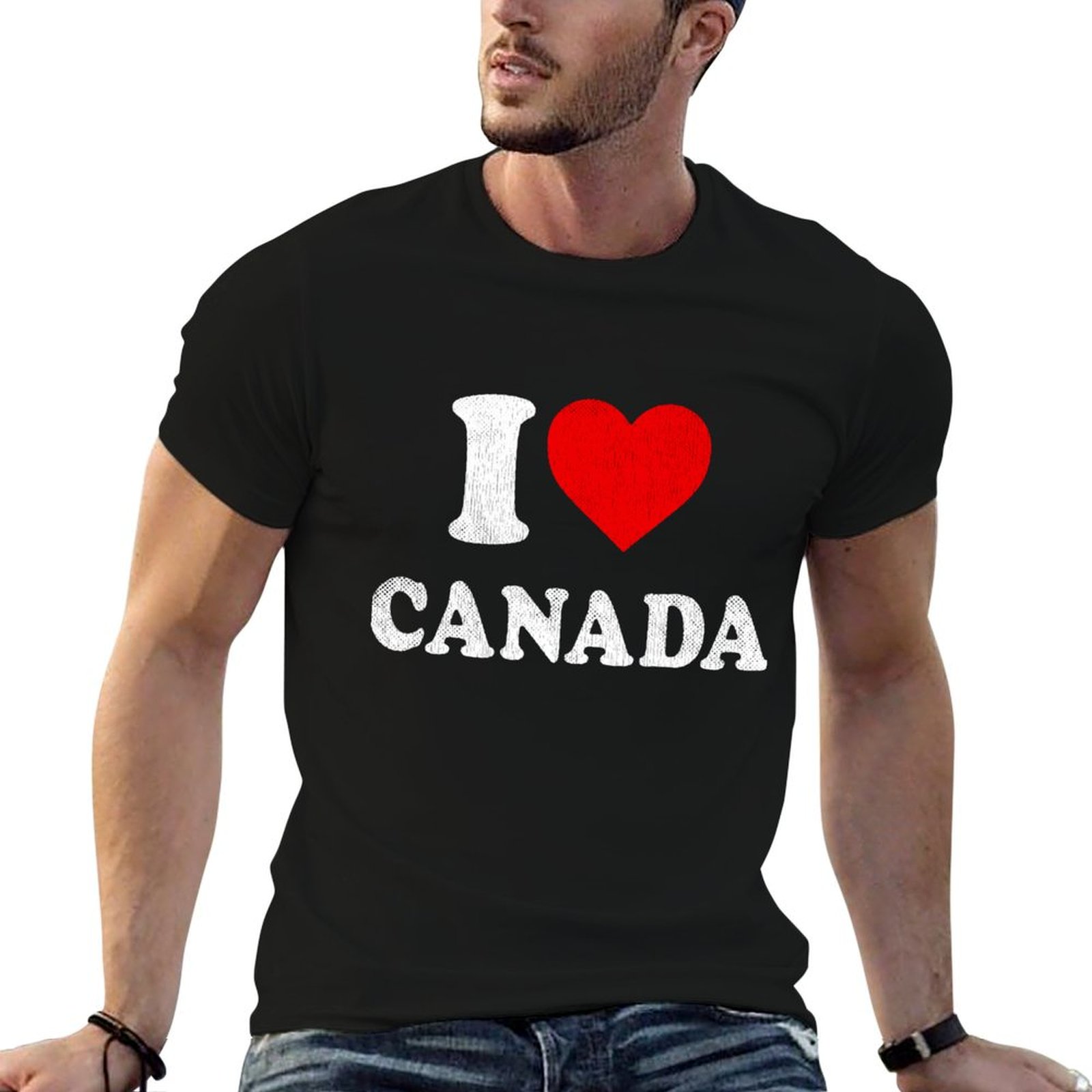 Ik hou van Canada T-shirt Souv - Street Fashion Canada recensie en prijs