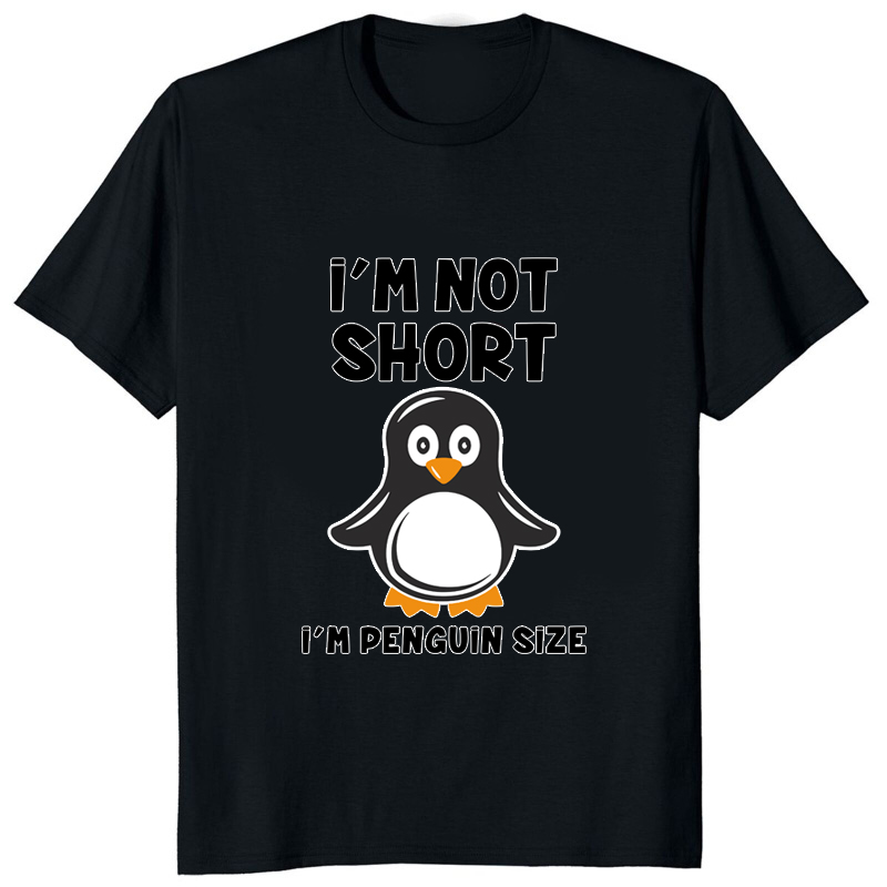 Ik Ben Niet Kort Im Pinguïn Ma - Street Fashion Harajuku recensie en prijs