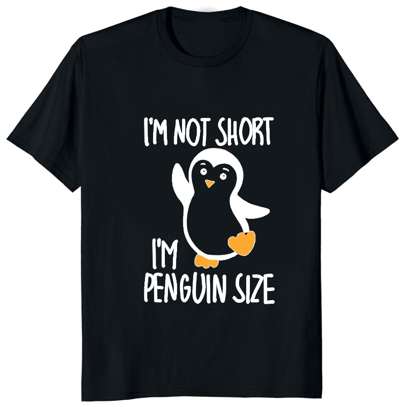 Ik Ben Niet Kort Im Pinguïn Ma - Street Fashion Harajuku recensie en prijs